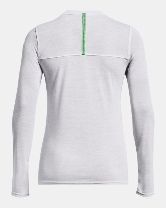 Women's UA Anywhere Long Sleeve in Green image number 9